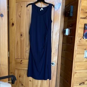 Pact maternity organic cotton body con dress